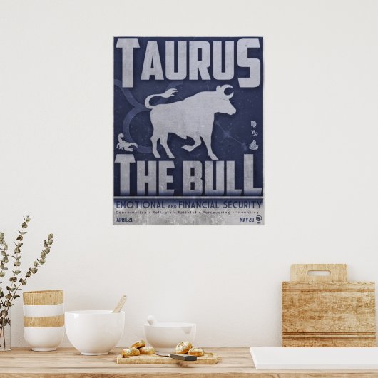 Poster Taurus (Cuisine)