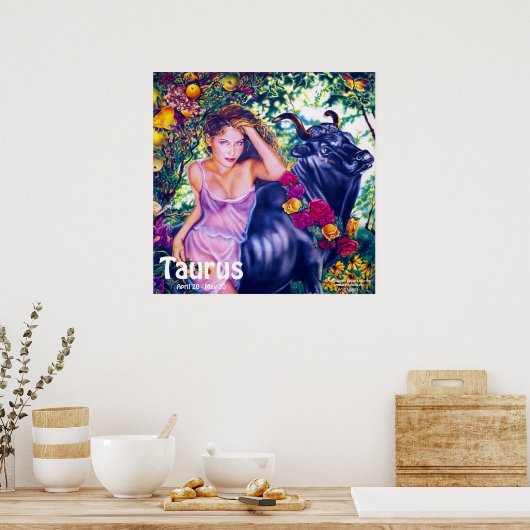 Poster Taurus (Cuisine)