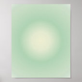Poster Taurus Aura Gradient Zodiac, Vert Aura Gradient (Devant)