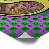 Poster Taurus & Boar métallique (Coin)