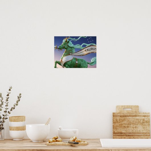 Poster Taurus céleste (Cuisine)