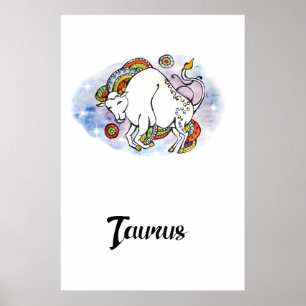 Poster Taurus d'art