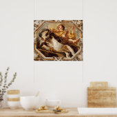 Poster Taurus, des signes du Zodiaque (Cuisine)