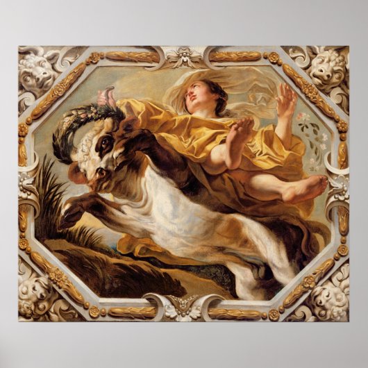 Poster Taurus, des signes du Zodiaque (Devant)