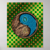 Poster Taurus & Dragon d'eau (Devant)