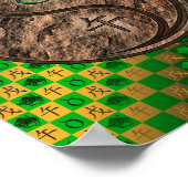 Poster Taurus & Earth Horse (Coin)
