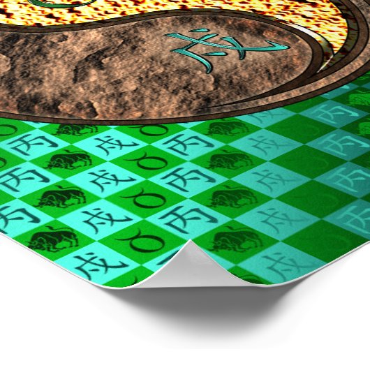 Poster Taurus et Chien de feu (Coin)