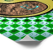 Poster Taurus et serpent métallique (Coin)