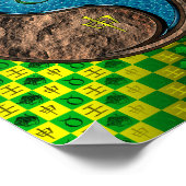 Poster Taurus et singe de l'eau (Coin)