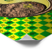 Poster Taurus et singe métallique (Coin)