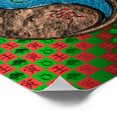 Poster Taurus et tigre d'eau (Coin)