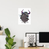 Poster Taurus étoilé (Bureau à domicile)