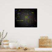 Poster Taurus la constellation Bull (Cuisine)