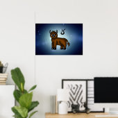 poster taurus mignon (Bureau à domicile)