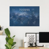 Poster Taurus transparent (Bureau à domicile)