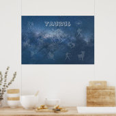 Poster Taurus transparent (Cuisine)