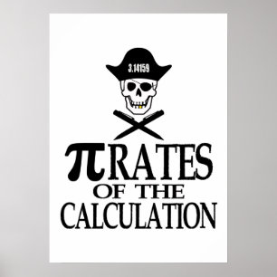Poster Taux de Pi du calcul