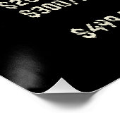 Poster Taux horaire Blacksmith (Coin)