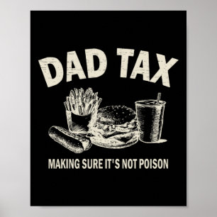 Poster Taxes pour s'assurer que ce n'est pas du poison. F