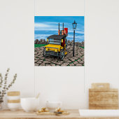 Poster Taxi à vapeur (Cuisine)