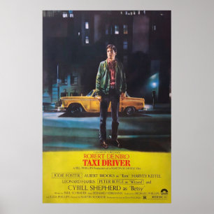 Poster Taxi Driver 1976 Movie Art