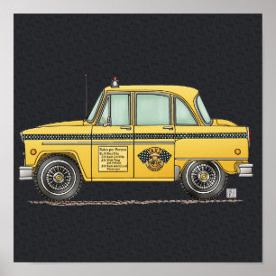 Poster Taxi mignon