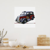 Poster Taxi MkII de Beardmore (Cuisine)