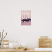 Poster Taxi noir de Londres (Cuisine)