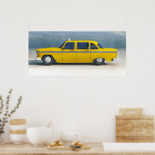 Poster Taxi nyc (Cuisine)