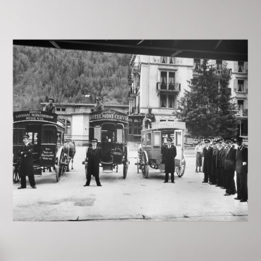 Poster Taxis De Haut Niveau : 1954 (Devant)