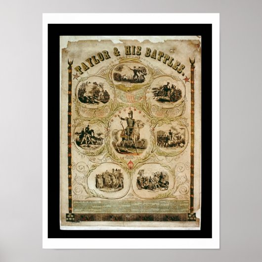 Poster "Taylor et son armée" (litho) (Devant)
