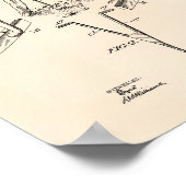 Poster Taylor Golf Club 1905 Patent Art - Old Peper (Coin)