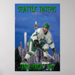 Poster Taylor Perkins - Totems de Seattle