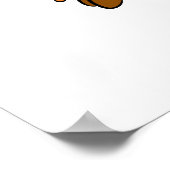 Poster TAZ™ en Fuite (Coin)