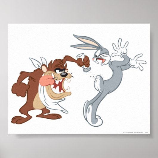 Poster TAZ™ et BUGS BUNNY™ (Devant)