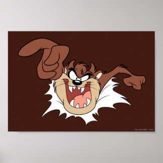 Poster TAZ™ Faisant irruption dans la page