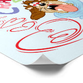 Poster TAZ™ Fou pour vous ! (Coin)