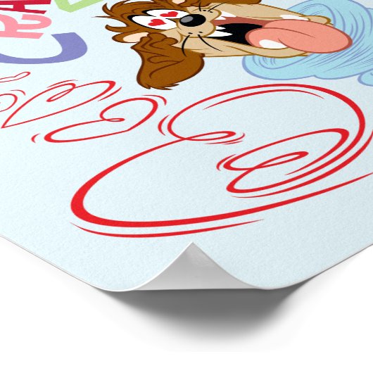 Poster TAZ™ Fou pour vous ! (Coin)