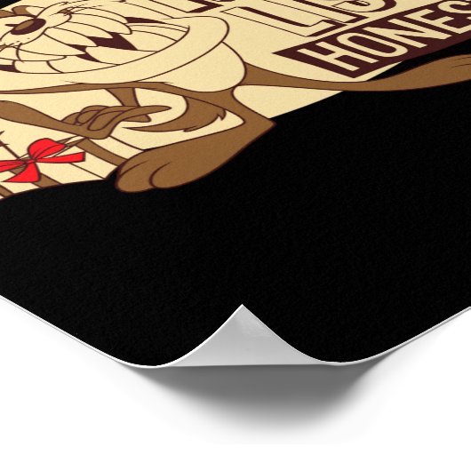 Poster Taz Im On The Nice List (Coin)