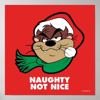 Poster TAZ™ "Naughty Not Nice"