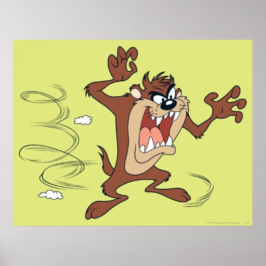 Poster TAZ™ pose 10 (Devant)