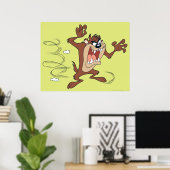 Poster TAZ™ pose 10 (Bureau à domicile)
