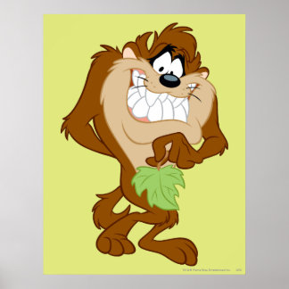 Poster TAZ™ tenant une feuille