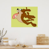 Poster TAZ™ volant à travers l'air (Cuisine)