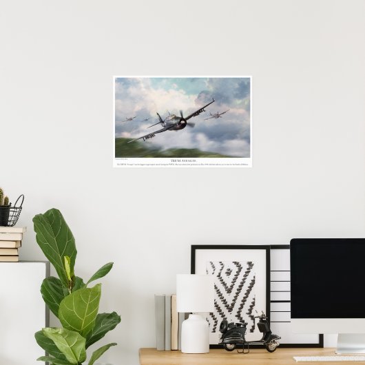 Poster TBF/M "Avenger" (Bureau à domicile)