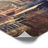 Poster Tbilissi Géorgie (Coin)