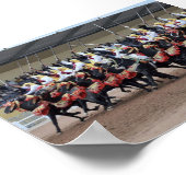 Poster Tbourida marocaine (Coin)