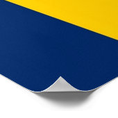 Poster Tchad - Drapeau - (Coin)