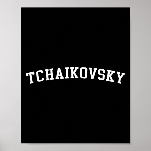 Poster Tchaikovsky  (Devant)