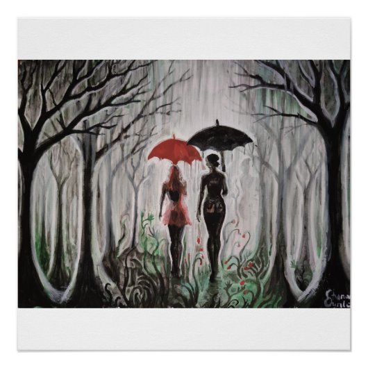 Poster Te souviens-tu de la pluie (Devant)